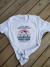 Load image into Gallery viewer, Turkey drop wkrp 70s shirt