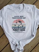 Load image into Gallery viewer, Turkey drop wkrp 70s shirt