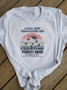 Turkey drop wkrp 70s shirt