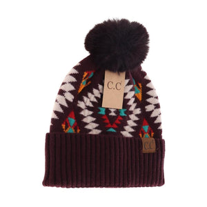 C.C Aztec Beanie